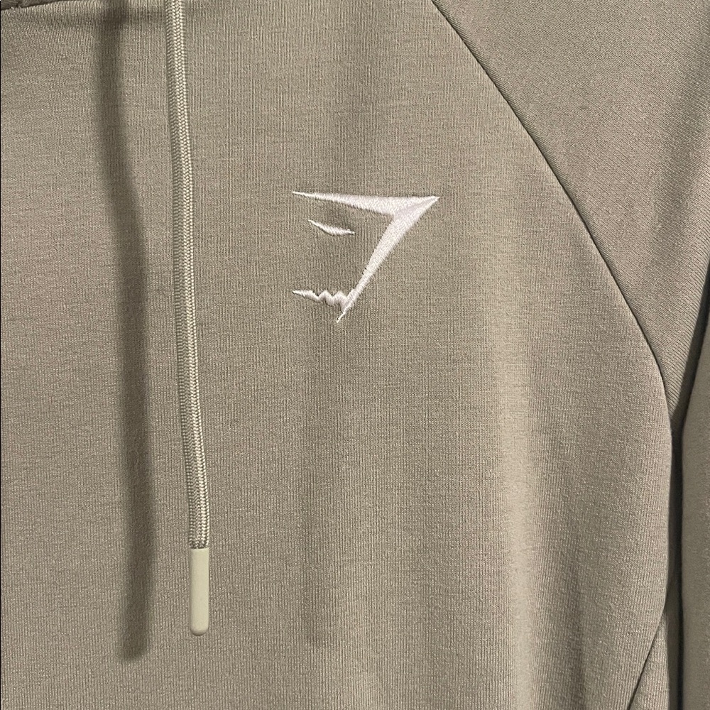 Gymshark Men's Critical Hoodie Light Olive Green Size S - Picture 5 of 9
